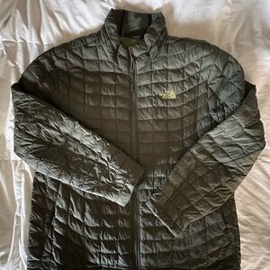 The North Face Men's Puffer Jacket - Dark Olive